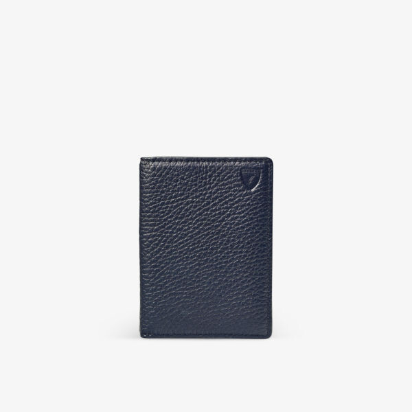 Кожаный визитница двойного сложения Aspinal Of London, темно-синий
Кожаный визитница двойного сложения Aspinal Of London, темно-синий