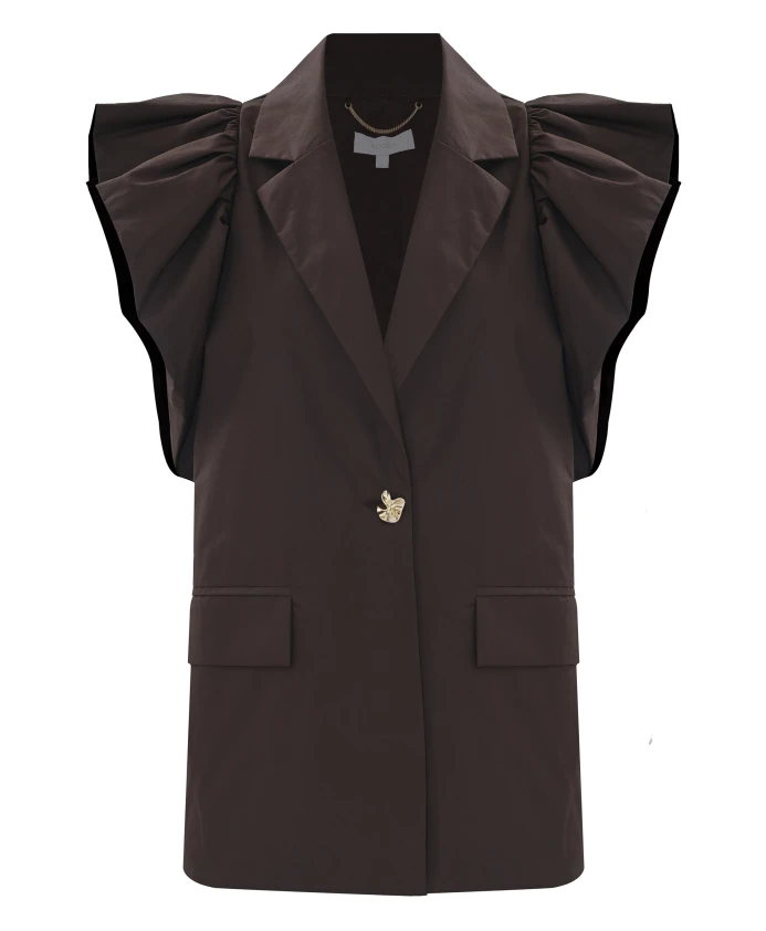 Стильный жилет Kocca, коричневый
Стильный жилет Kocca, коричневый
