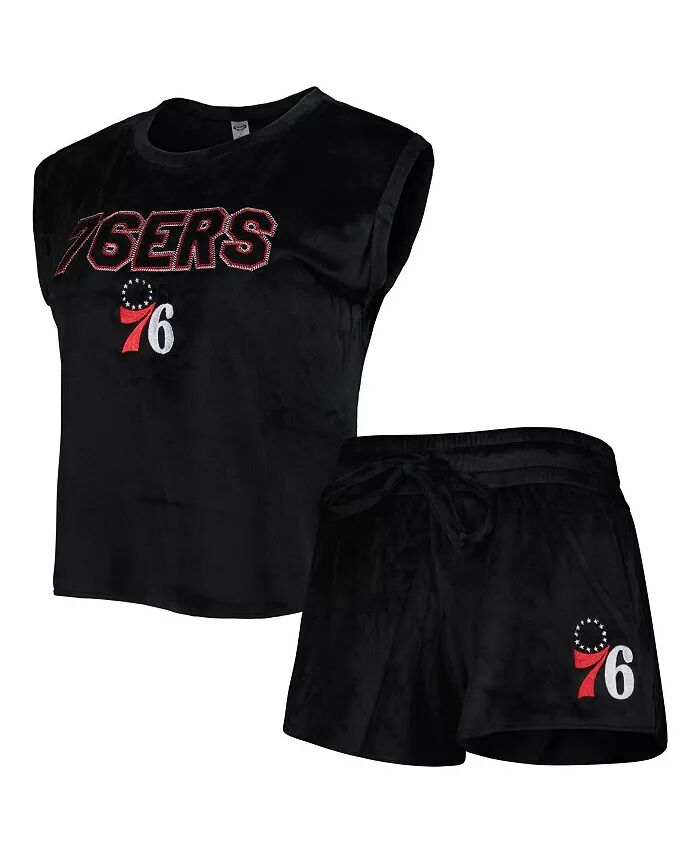 Женский черный комплект для сна Philadelphia 76ers Intermission T-shirt и Shorts Concepts Sport
Женский черный комплект для сна Philadelphia 76ers Intermission T-shirt и Shorts Concepts Sport