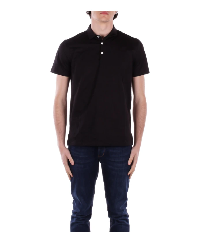 Черная рубашка-поло с логотипом Dondup, черный
Черная рубашка-поло с логотипом Dondup, черный