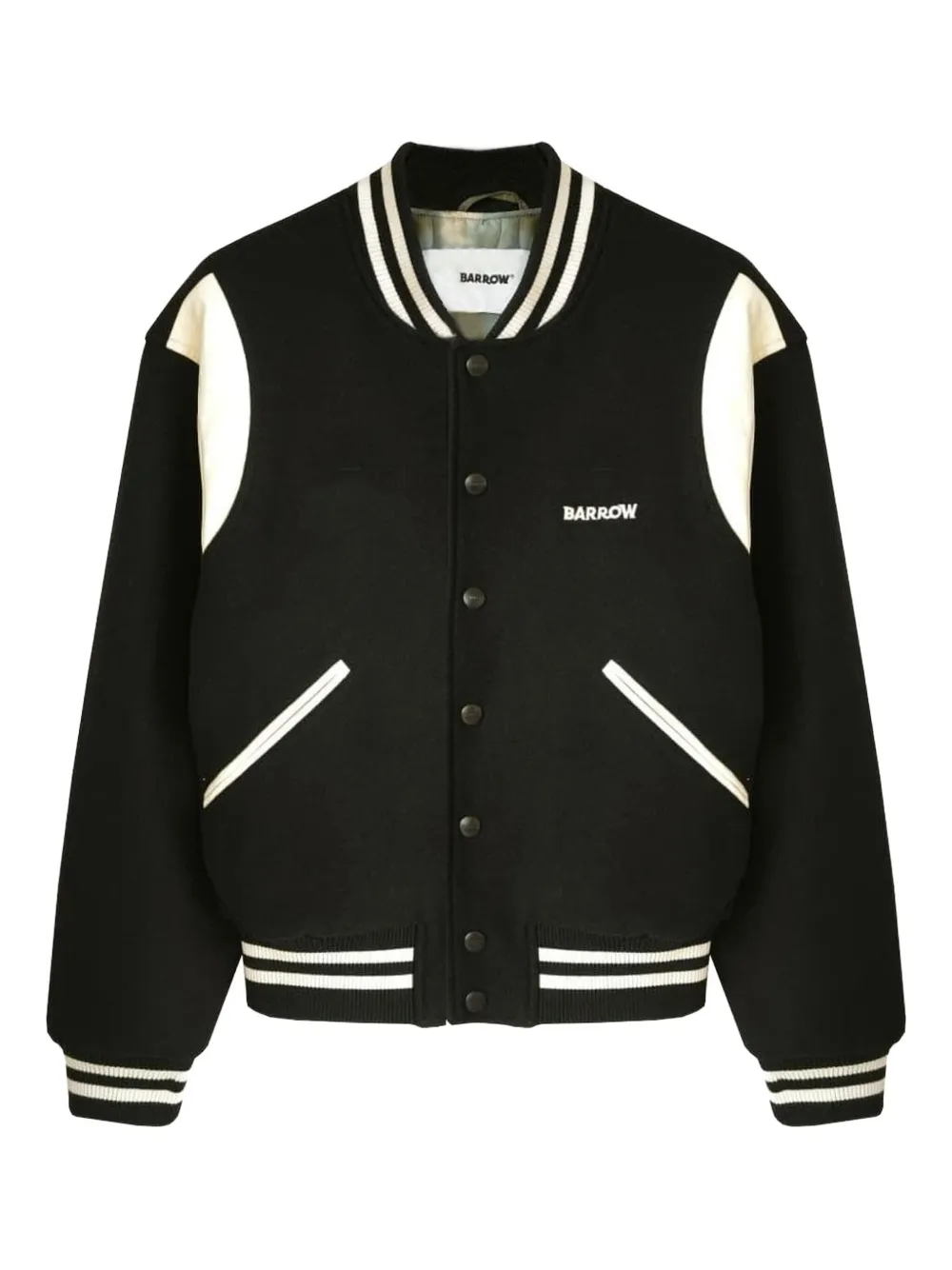 Бомбер с вышитым логотипом Barrow, черный
Бомбер с вышитым логотипом Barrow, черный