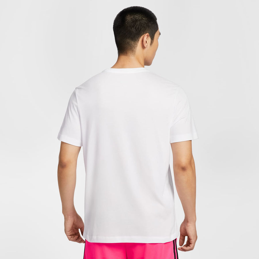 Футболка Nike Dri-FIT Basketball T-Shirt 'White', белый 
Футболка Nike Dri-FIT Basketball T-Shirt 'White', белый