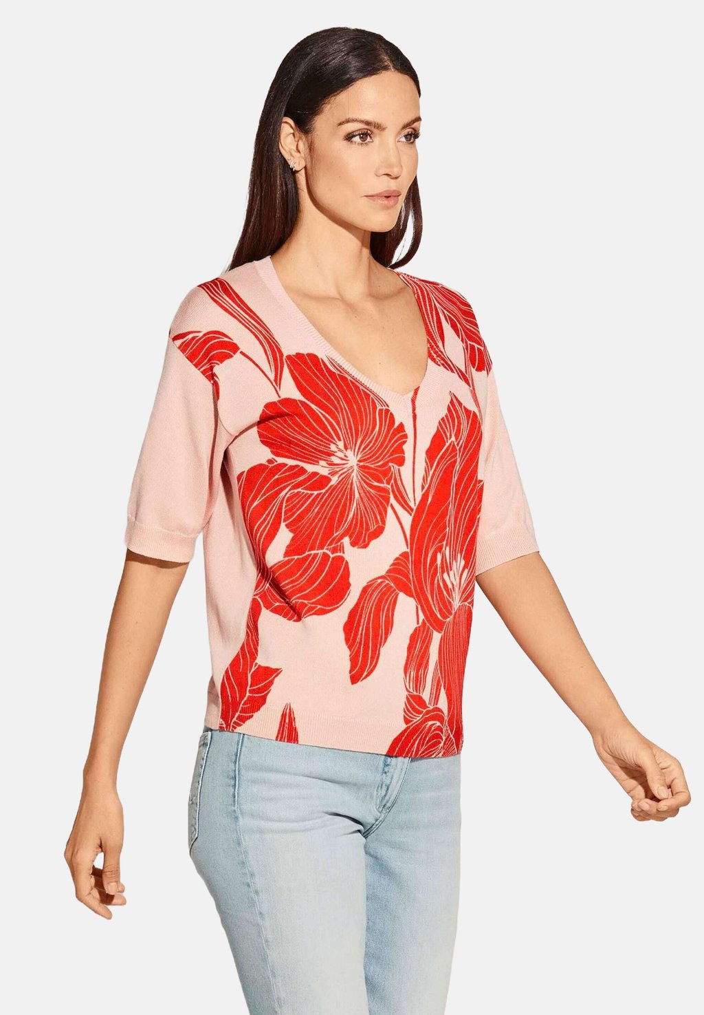 Джемпер MIT BLÜTENPRINT MADELEINE, коралловый
Джемпер MIT BLÜTENPRINT MADELEINE, коралловый