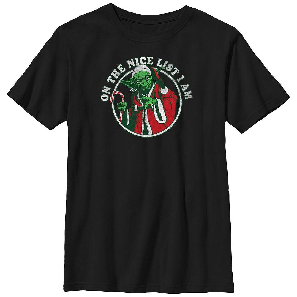 Футболка с рисунком «Йода в хорошем списке» для мальчиков «Хаски» и «Звездные войны» Star Wars, черный
Футболка с рисунком «Йода в хорошем списке» для мальчиков «Хаски» и «Звездные войны» Star Wars, черный