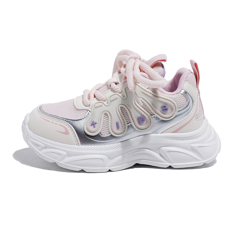 Нескользящие, противоударные и дышащие низкие детские кроссовки для повседневной носки Babaya, бежевый/розовый
Нескользящие, противоударные и дышащие низкие детские кроссовки для повседневной носки Babaya, бежевый/розовый