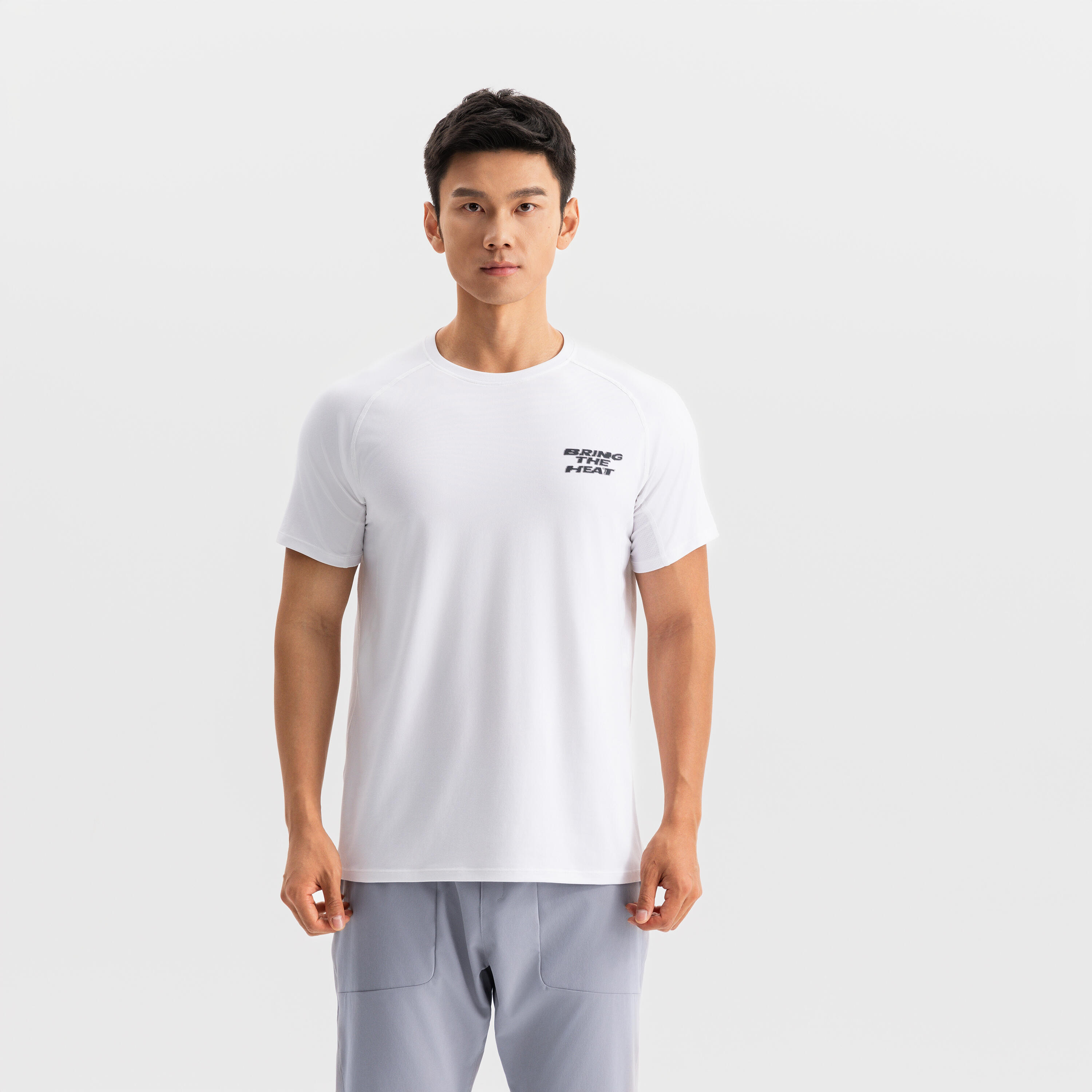 Мужская футболка для фитнеса Domyos белая
Мужская футболка для фитнеса Domyos белая