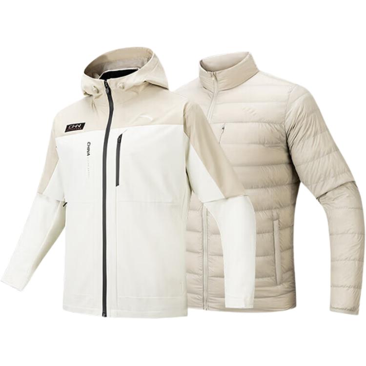 Мужская термоветровка из коллекции Variety Training Anta, cloud rain серый/sand dune серый
Мужская термоветровка из коллекции Variety Training Anta, cloud rain серый/sand dune серый