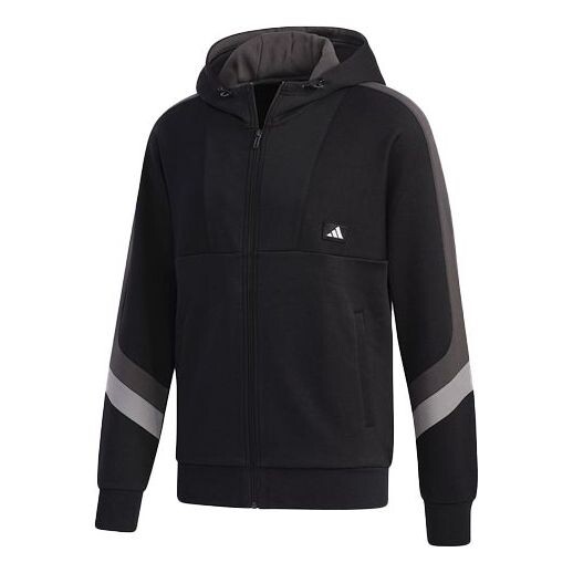 Куртка цветная спортивная повседневная куртка с капюшоном Adidas, черный
Куртка цветная спортивная повседневная куртка с капюшоном Adidas, черный