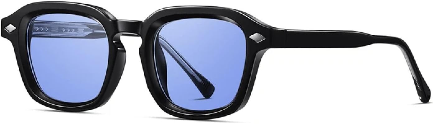 Модные женские солнцезащитные очки класса люкс в стиле ретро с заклепками, мужские очки с прозрачными линзами цвета океана, защита от УФ-излучения UV400, трендовые панк-солнцезащитные очки TVTBBVV, Black Blue
Модные женские солнцезащитные очки класса люкс в стиле ретро с заклепками, мужские очки с прозрачными линзами цвета океана, защита от УФ-излучения UV400, трендовые панк-солнцезащитные очки TVTBBVV, Black Blue