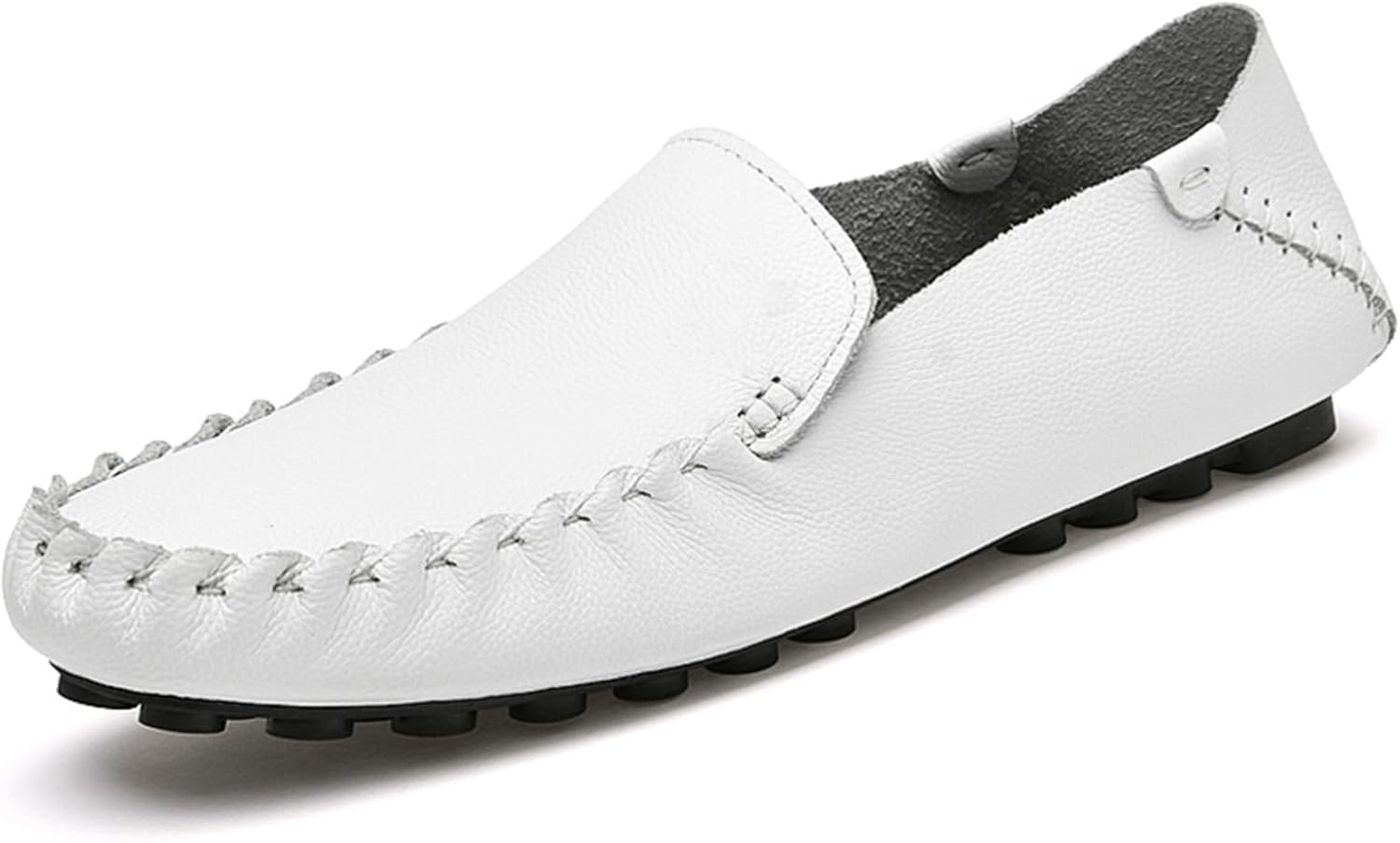 Мужские премиальные повседневные лоферы из натуральной кожи с легкой посадкой, дышащие обувь, модные тапочки для мужчин Abborora, белый
Мужские премиальные повседневные лоферы из натуральной кожи с легкой посадкой, дышащие обувь, модные тапочки для мужчин Abborora, белый