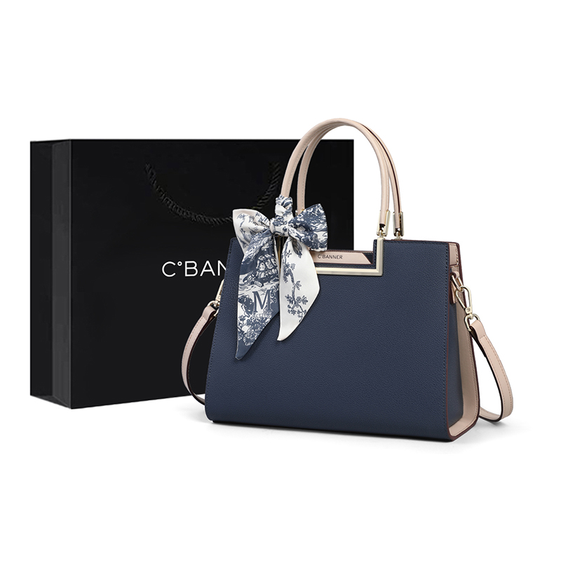 C°BANNER Сумка-тоут через плечо из комбинированной кожи для мам, Blue-12062
C°BANNER Сумка-тоут через плечо из комбинированной кожи для мам, Blue-12062