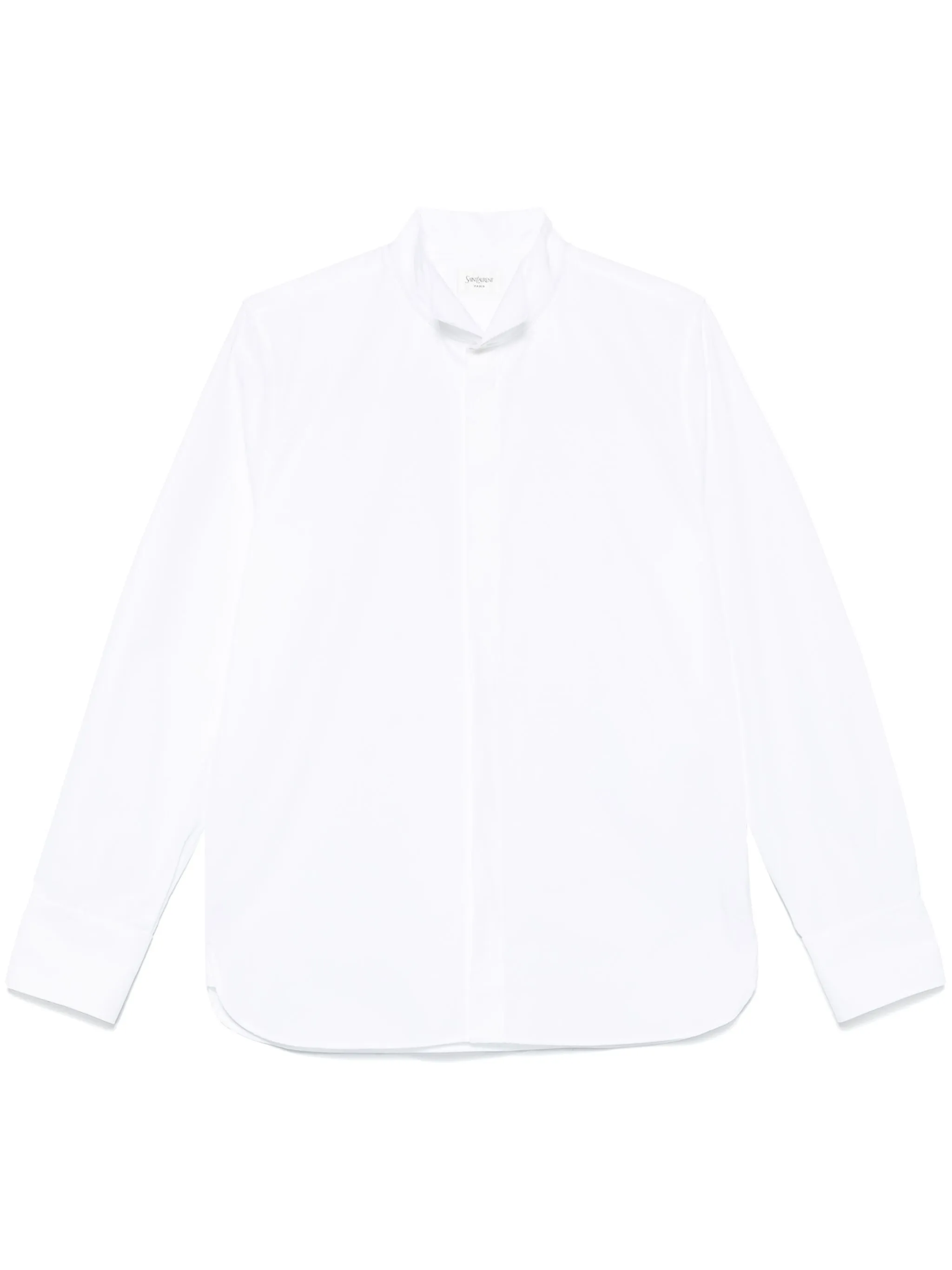 Рубашка с распашным воротником Saint Laurent, белый
Рубашка с распашным воротником Saint Laurent, белый