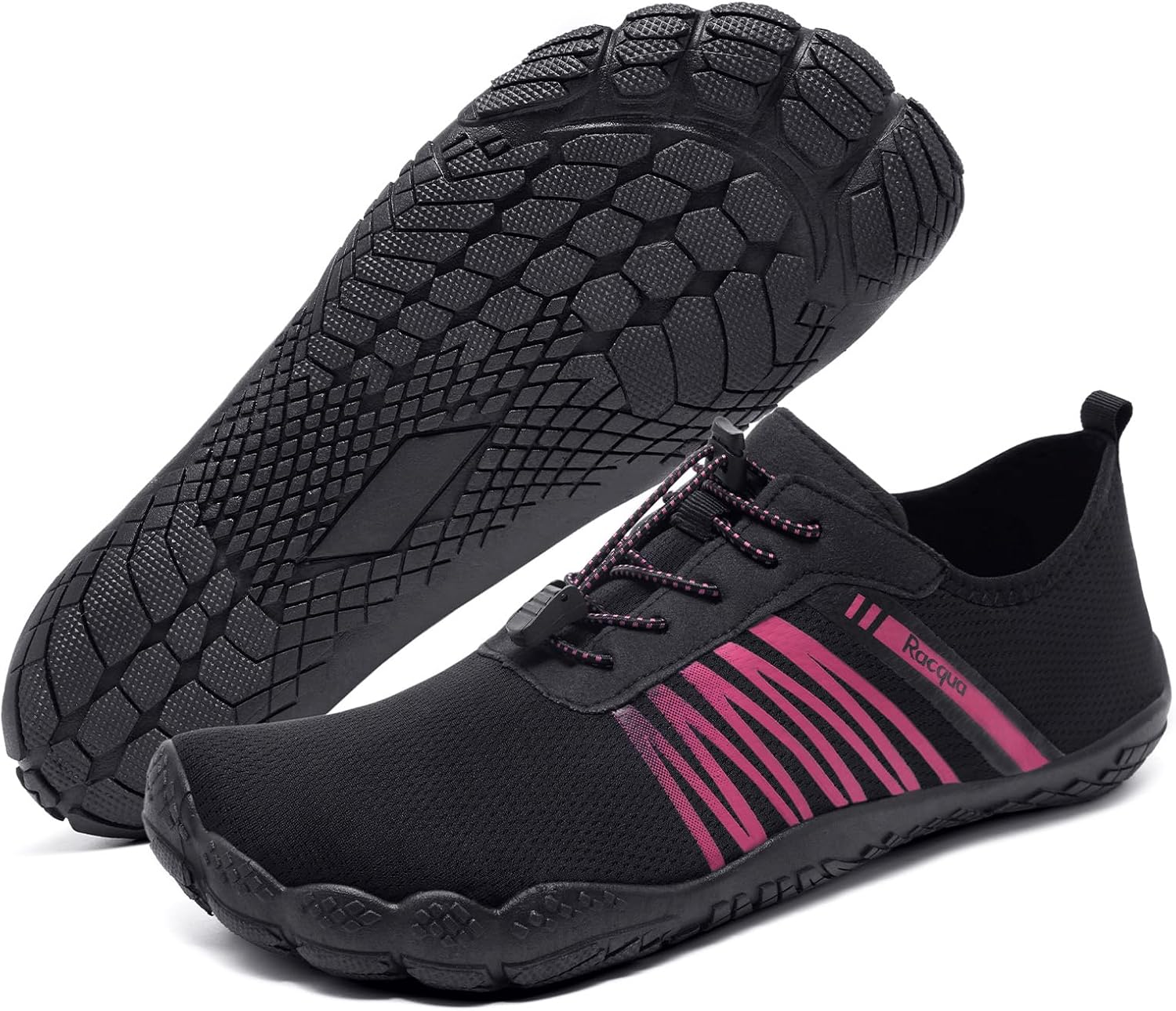 Кроссовки Racqua для мужчин и женщин, для пляжа, плавания в бассейне, спорта, быстросохнущие, для босой ноги, легкие, черный
Кроссовки Racqua для мужчин и женщин, для пляжа, плавания в бассейне, спорта, быстросохнущие, для босой ноги, легкие, черный