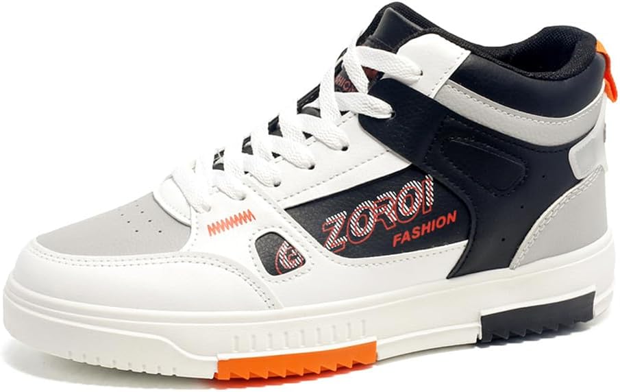 Мужские высокие кроссовки для скейтборда MAUGELY из искусственной кожи с шнуровкой, повседневные для ходьбы, серый
Мужские высокие кроссовки для скейтборда MAUGELY из искусственной кожи с шнуровкой, повседневные для ходьбы, серый