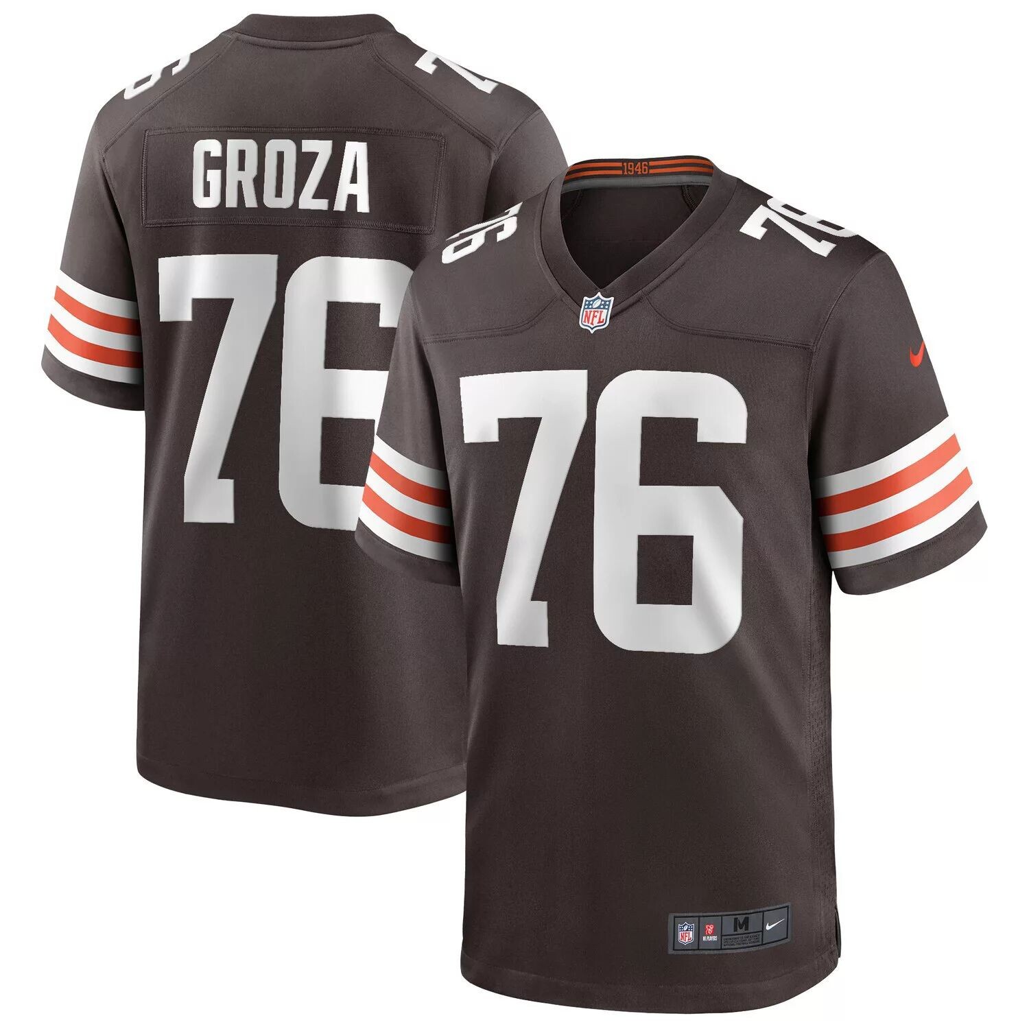 Мужская майка игрока пенсионера Lou Groza Brown Cleveland Browns Game Nike
Мужская майка игрока пенсионера Lou Groza Brown Cleveland Browns Game Nike