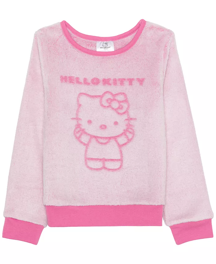 Детская толстовка с длинным рукавом и тиснением для девочек 2T-6X Hello Kitty, розовый
Детская толстовка с длинным рукавом и тиснением для девочек 2T-6X Hello Kitty, розовый