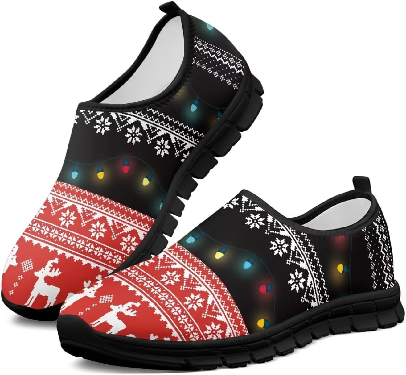 Рождественские кроссовки для женщин для бега по дороге, ходьбы и тенниса, дышащие легкие обувь, подарок для семьи Chririnla, Christmas Elk
Рождественские кроссовки для женщин для бега по дороге, ходьбы и тенниса, дышащие легкие обувь, подарок для семьи Chririnla, Christmas Elk