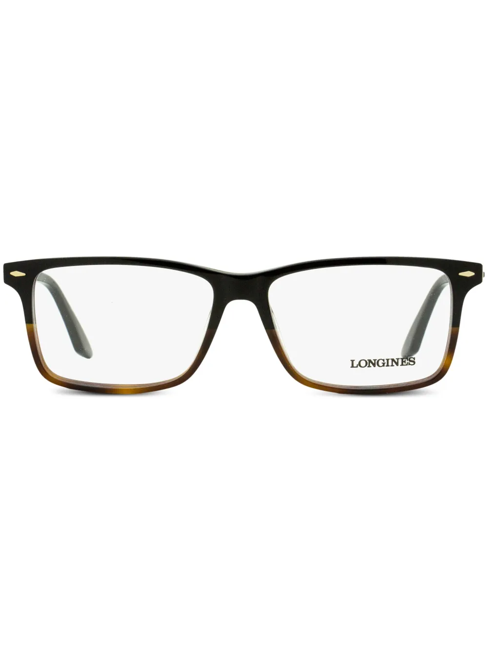 Очки в прямоугольной оправе LONGINES, черный
Очки в прямоугольной оправе LONGINES, черный