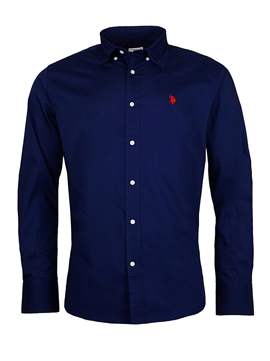 Рубашка на пуговицах классического кроя U.S. POLO ASSN., синий
Рубашка на пуговицах классического кроя U.S. POLO ASSN., синий