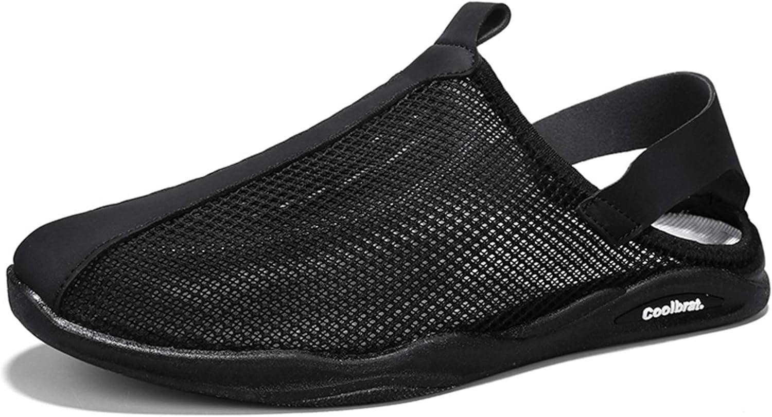 Мужские сандалии из сетки, быстро сохнут, противоскользящие, для пляжа и воды, регулируемые, универсальные, садовые, для улицы, летние сандалии и тапочки Generic, черный
Мужские сандалии из сетки, быстро сохнут, противоскользящие, для пляжа и воды, регулируемые, универсальные, садовые, для улицы, летние сандалии и тапочки Generic, черный