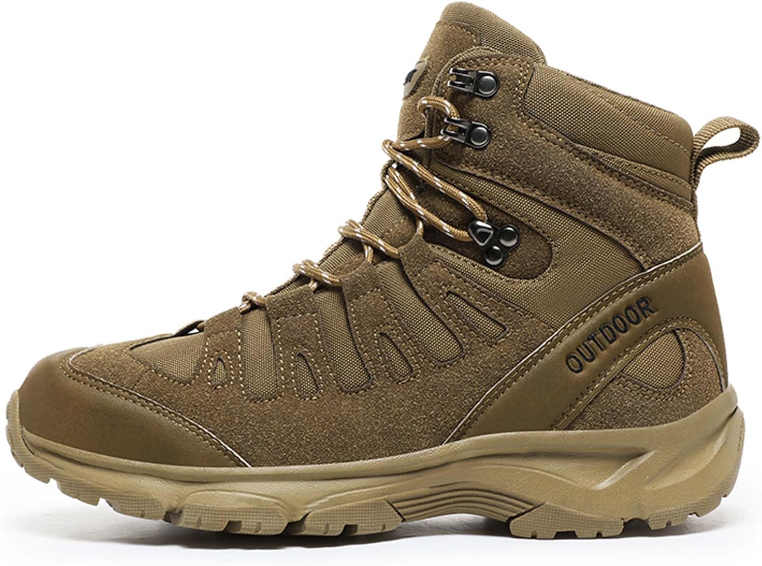 Большие мужские походные ботинки для улицы, противоскользящие и водонепроницаемые, для походов по бездорожью, спортивные кроссовки для полевых тренировок и военные ботинки Canopycasa, темно-коричневый
Большие мужские походные ботинки для улицы, противоскользящие и водонепроницаемые, для походов по бездорожью, спортивные кроссовки для полевых тренировок и военные ботинки Canopycasa, темно-коричневый