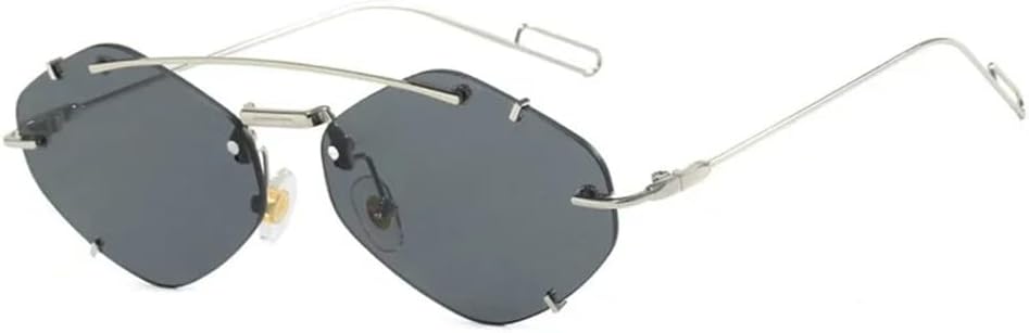 Женские солнцезащитные очки без оправы Polygon, модные солнцезащитные очки с градиентным переходом, женские очки в стиле «конфетные очки» с защитой от УФ-излучения UV400 KTUCN, Black
Женские солнцезащитные очки без оправы Polygon, модные солнцезащитные очки с градиентным переходом, женские очки в стиле «конфетные очки» с защитой от УФ-излучения UV400 KTUCN, Black