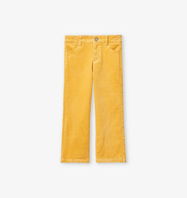 Расклешенные брюки из бархата с регулируемой талией от 18 месяцев до 6 лет Benetton, цвет mustard
Расклешенные брюки из бархата с регулируемой талией от 18 месяцев до 6 лет Benetton, цвет mustard