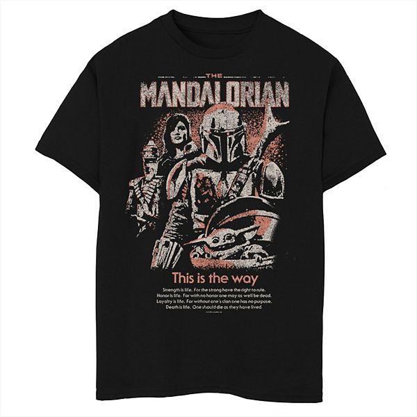 Футболка с принтом The Mandalorian для мальчиков Star Wars
Футболка с принтом The Mandalorian для мальчиков Star Wars