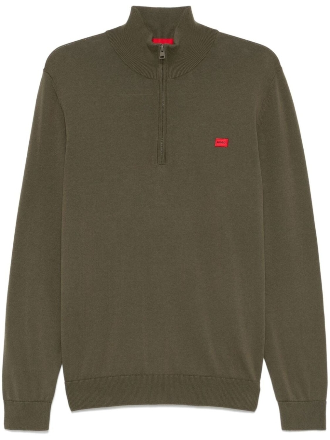 Хлопковый свитер с логотипом HUGO, зеленый
Хлопковый свитер с логотипом HUGO, зеленый