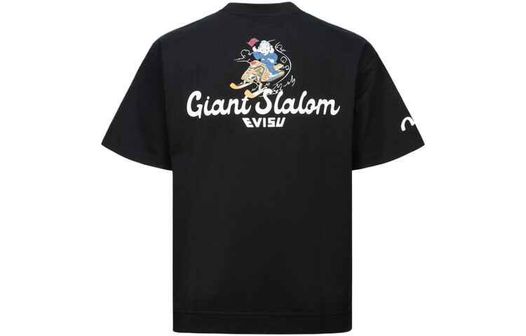 Футболка мужская черная Evisu, черный
Футболка мужская черная Evisu, черный