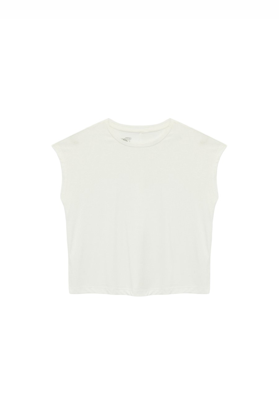 Топ Koton SLEEVELESS, White
Топ Koton SLEEVELESS, White