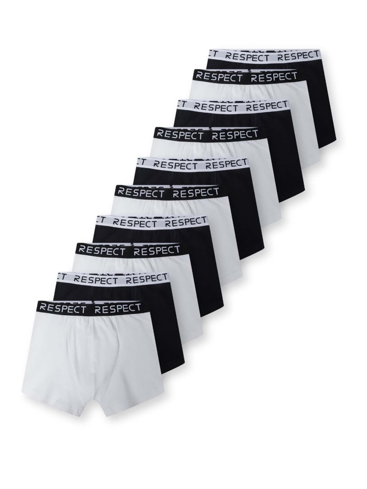 Respect Набор из 10 штук: боксеры SET10001M белого цвета
Respect Набор из 10 штук: боксеры SET10001M белого цвета