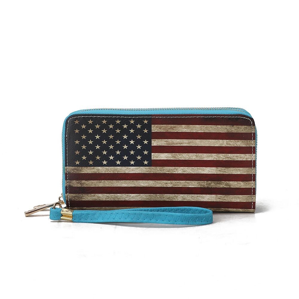 Женский кошелек Mkf Collection Uriel из веганской кожи с флагом и ремешком от Mia K MKF Collection, цвет Turquoise
Женский кошелек Mkf Collection Uriel из веганской кожи с флагом и ремешком от Mia K MKF Collection, цвет Turquoise