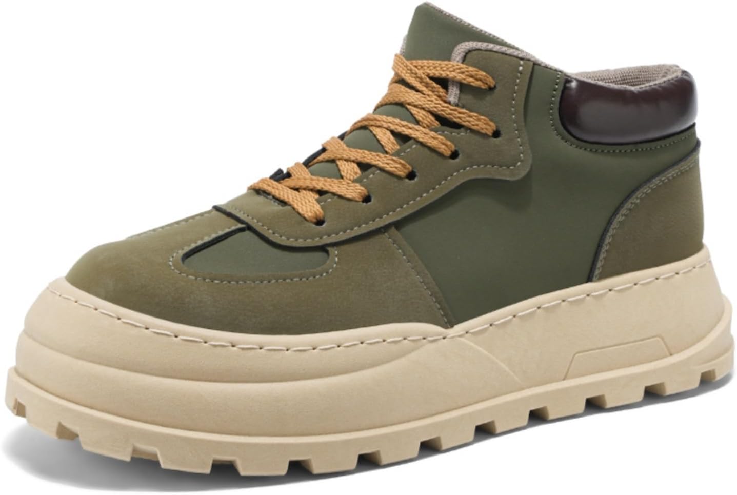 Мужские модные замшевые кроссовки на шнуровке с платформой, повседневные ретро, с круглым носком, противоскользящие, ортопедические спортивные туфли для ходьбы и повседневных поездок Kpdwfms, зеленый
Мужские модные замшевые кроссовки на шнуровке с платформой, повседневные ретро, с круглым носком, противоскользящие, ортопедические спортивные туфли для ходьбы и повседневных поездок Kpdwfms, зеленый