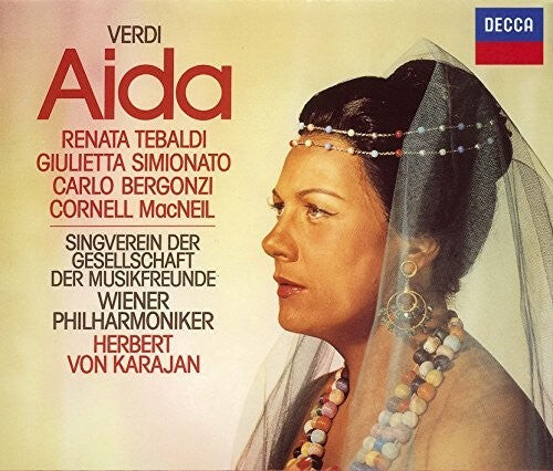 CD диск Verdi / Karajan, Herbert Von: Verdi: Aida (UHQCD)
CD диск Verdi / Karajan, Herbert Von: Verdi: Aida (UHQCD)