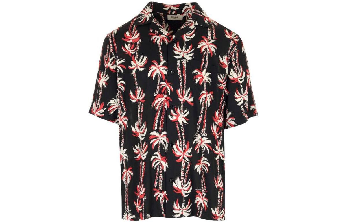 Рубашка мужская черная Celine, черный
Рубашка мужская черная Celine, черный