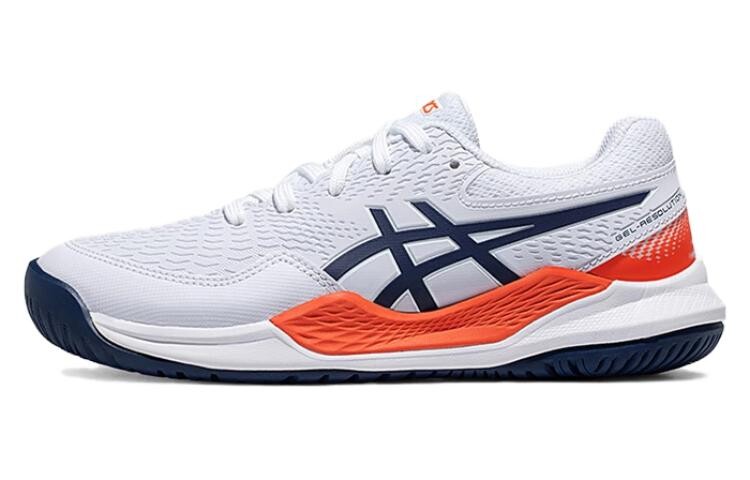Теннисная обувь Asics Gel-Resolution 9 Женская, White/Blue 
Теннисная обувь Asics Gel-Resolution 9 Женская, White/Blue