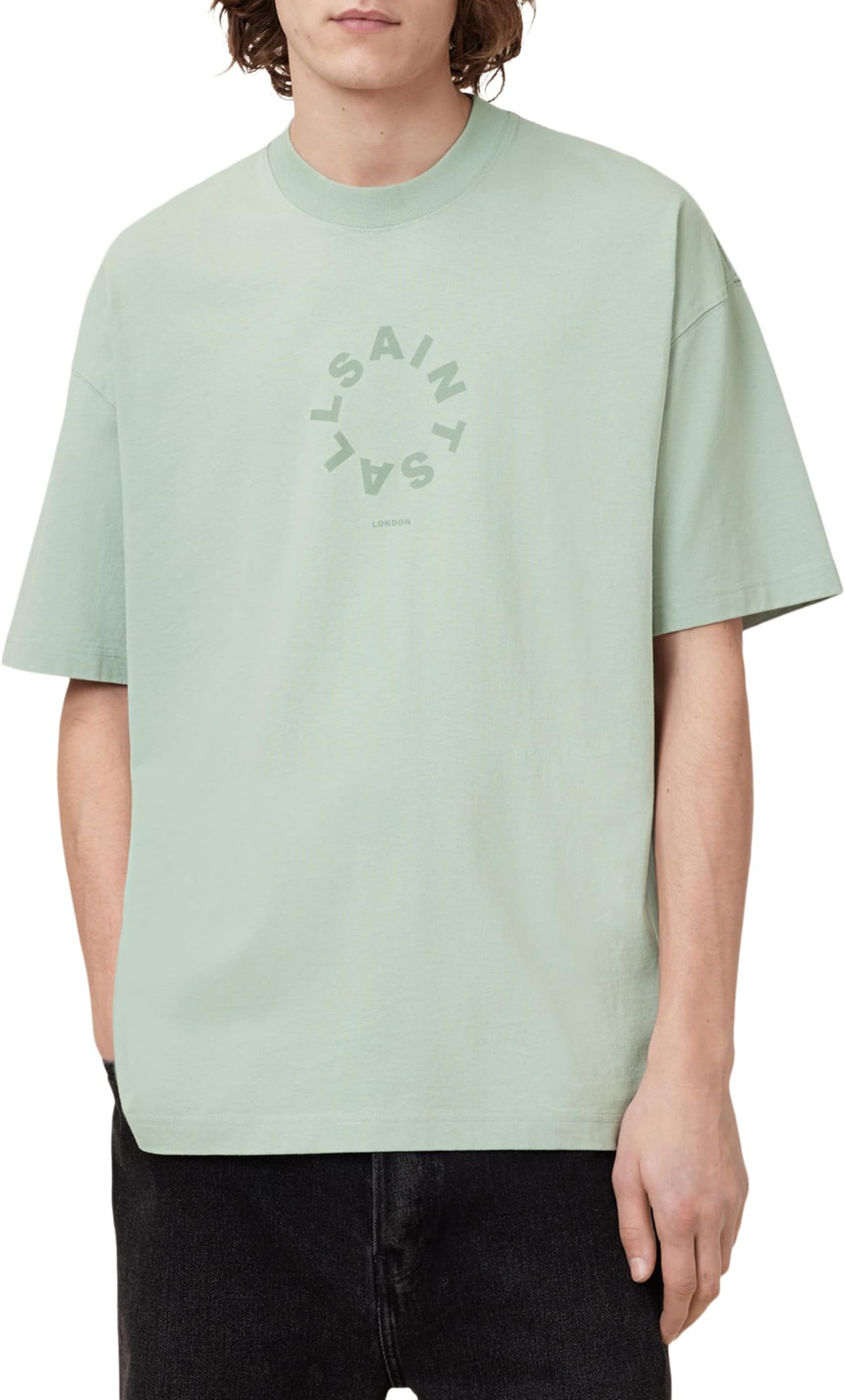 Футболка AllSaints Tierra Short Sleeve Crew, цвет Mineral Green
Футболка AllSaints Tierra Short Sleeve Crew, цвет Mineral Green