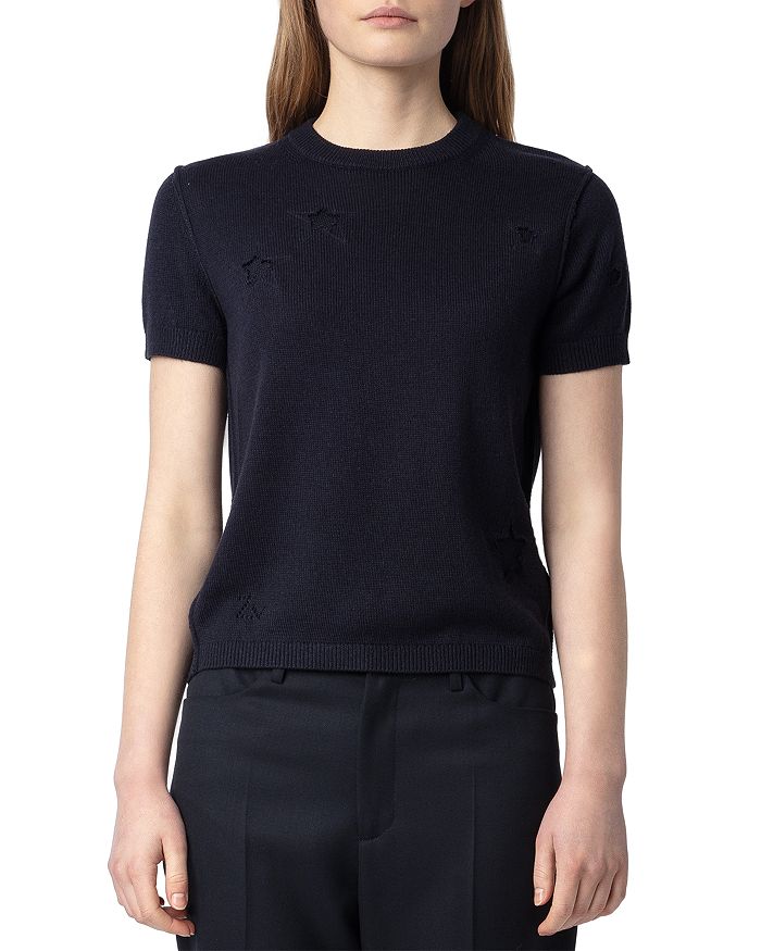 Свитер из шелка и кашемира Bully Seco Stars Zadig & Voltaire, синий
Свитер из шелка и кашемира Bully Seco Stars Zadig & Voltaire, синий