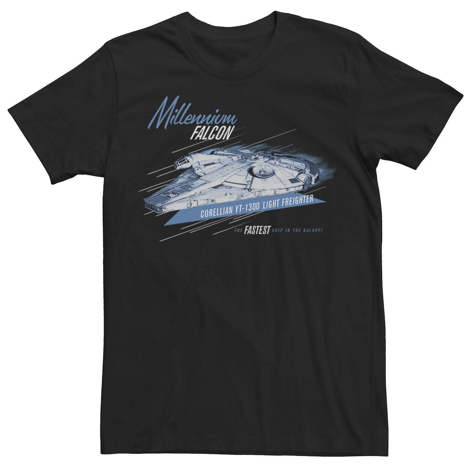 Мужская футболка Han Solo Movie Millennium Falcon Fastest Ship Tee Star Wars
Мужская футболка Han Solo Movie Millennium Falcon Fastest Ship Tee Star Wars