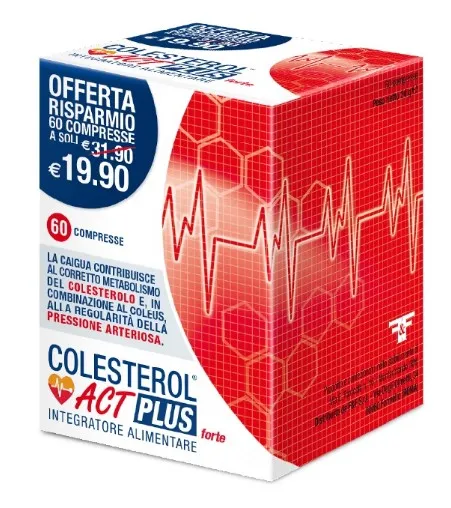 Холестерин Акт Плюс Форте 60 таблеток Сердечно-сосудистое здоровье F&F
Холестерин Акт Плюс Форте 60 таблеток Сердечно-сосудистое здоровье F&F