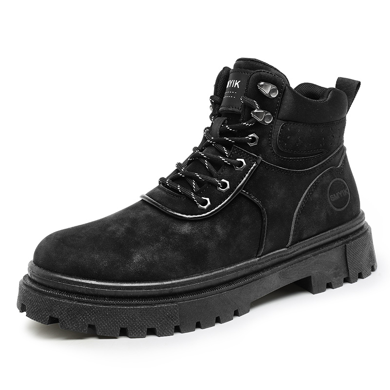 Grumpy ram Короткие мартинсы мужские черные, цвет 0229 Black 
Grumpy ram Короткие мартинсы мужские черные, цвет 0229 Black