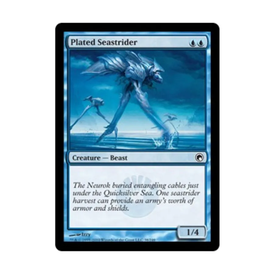 CCG Латный морской долгоног (C) (фольга), MTG - Scars of Mirrodin
CCG Латный морской долгоног (C) (фольга), MTG - Scars of Mirrodin