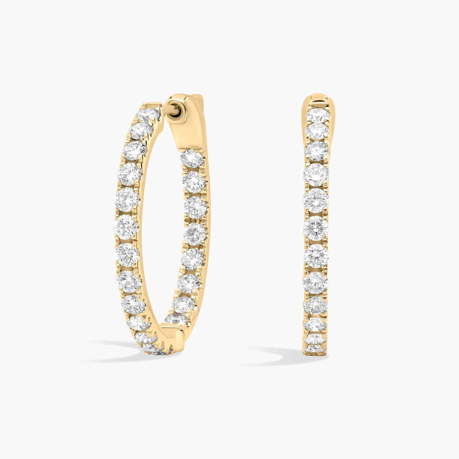 Круглые серьги-кольца Inside Out, диаметр 3/4 дюйма, желтое золото 14 карат (1 1/2 карата, чистота - HI / SI1-SI2) Blue Nile
Круглые серьги-кольца Inside Out, диаметр 3/4 дюйма, желтое золото 14 карат (1 1/2 карата, чистота - HI / SI1-SI2) Blue Nile