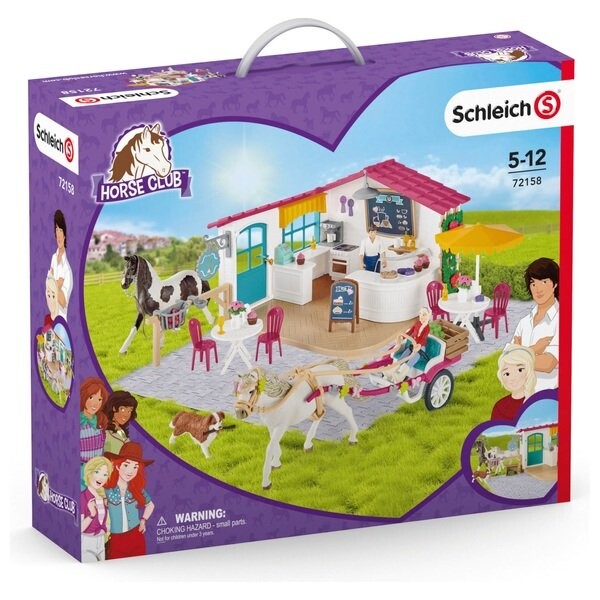 Schleich 72158 Поездка в карете до кафе Rider
Schleich 72158 Поездка в карете до кафе Rider