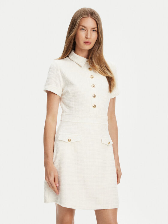 Трикотажное платье обычного кроя W5YK18 KCXO2 Guess, экрю
Трикотажное платье обычного кроя W5YK18 KCXO2 Guess, экрю