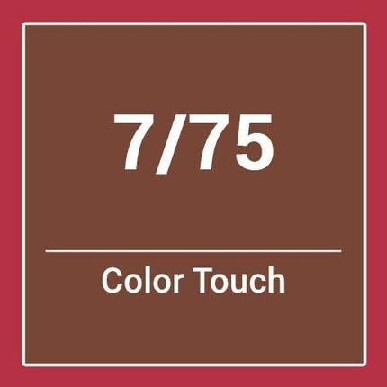 Полуперманентная краска для волос Professionals Color Touch 7/75 Темно-коричневые 60 мл, Wella
Полуперманентная краска для волос Professionals Color Touch 7/75 Темно-коричневые 60 мл, Wella