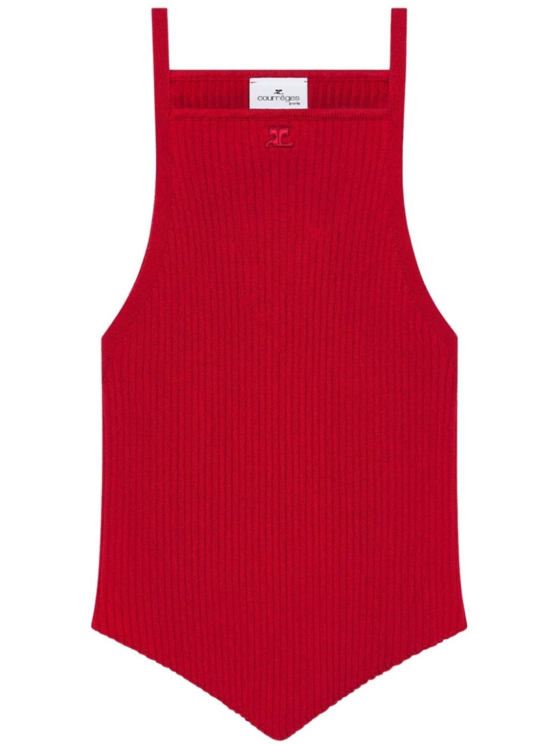 Courrèges топ в рубчик, красный
Courrèges топ в рубчик, красный