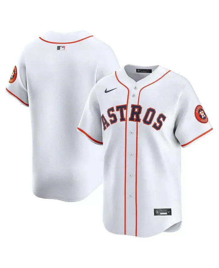 Мужская белая лимитированная домашняя майка Houston Astros Nike
Мужская белая лимитированная домашняя майка Houston Astros Nike