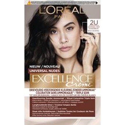 L'Oreal Paris Excellence Universal Nudes 3u - Универсальный темно-коричневый - Стойкая краска для волос L'Oréal Paris
L'Oreal Paris Excellence Universal Nudes 3u - Универсальный темно-коричневый - Стойкая краска для волос L'Oréal Paris